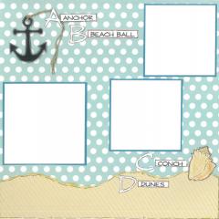 Beach Scrapbook Kit 